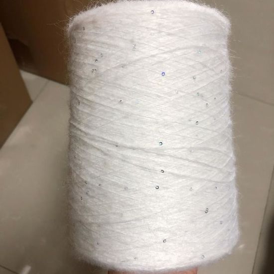 Fil à Tricoter Bouclette Laine Aquillone 1Kg185 — Pelote Cône, Italie, Neuf