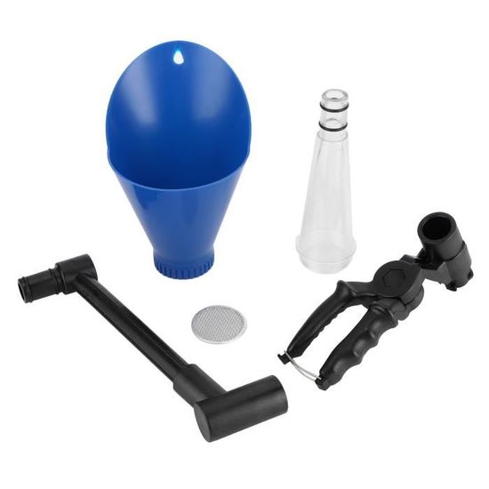 Kit Entonnoir De Remplissage D'Huile Voiture Universel Yctze - Avec Support Mains Libres Et Port Réglable