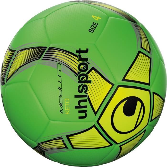 Uhlsport Méduse céto Fluo Futsal Ball Jouet Football trainingsball Taille 4 