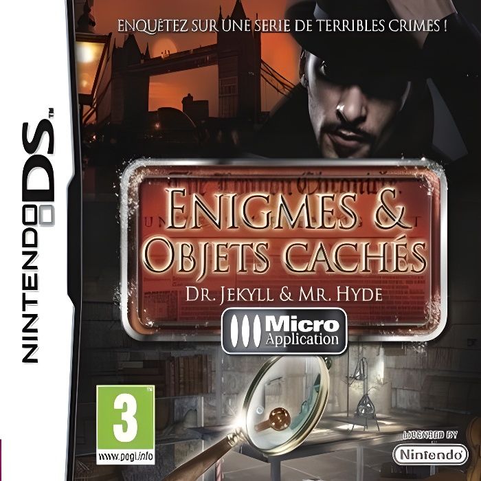 DR JEKYLL & MR HYDE ENIGMES ET OBJETS CACHES / Jeu