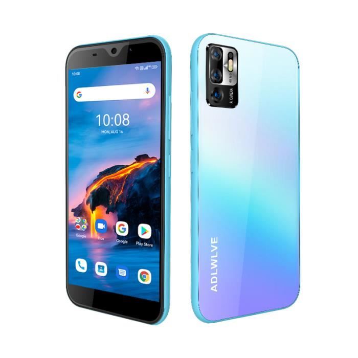 (2G0+32Go) 4G Smartphones 6.0- Écran Caméra 8MP GPS Téléphone portable Debloqué Double SIM Téléphonie