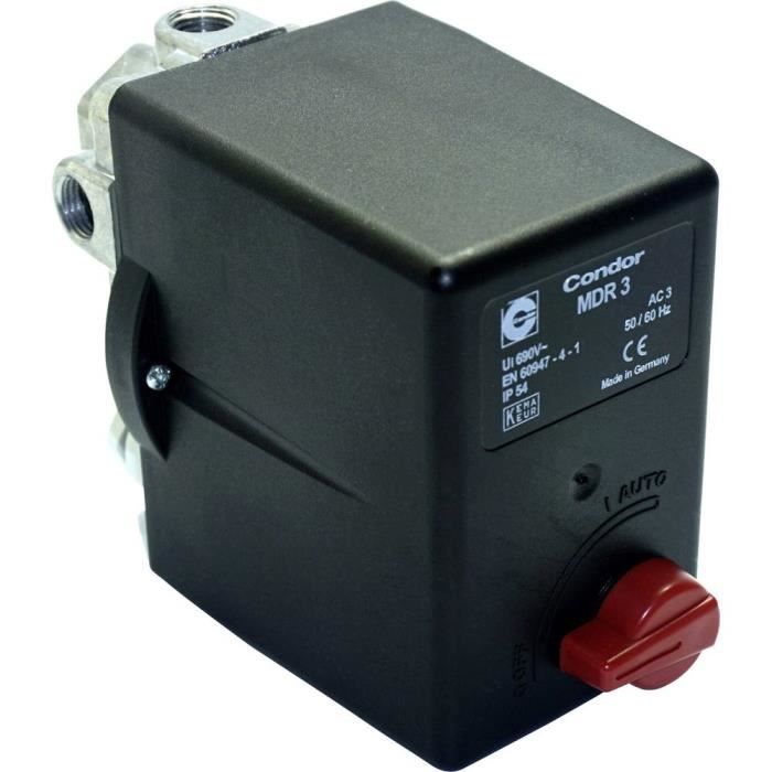 Interrupteur à pression pour air comprimé Aerotec 9063076 1 pc(s)