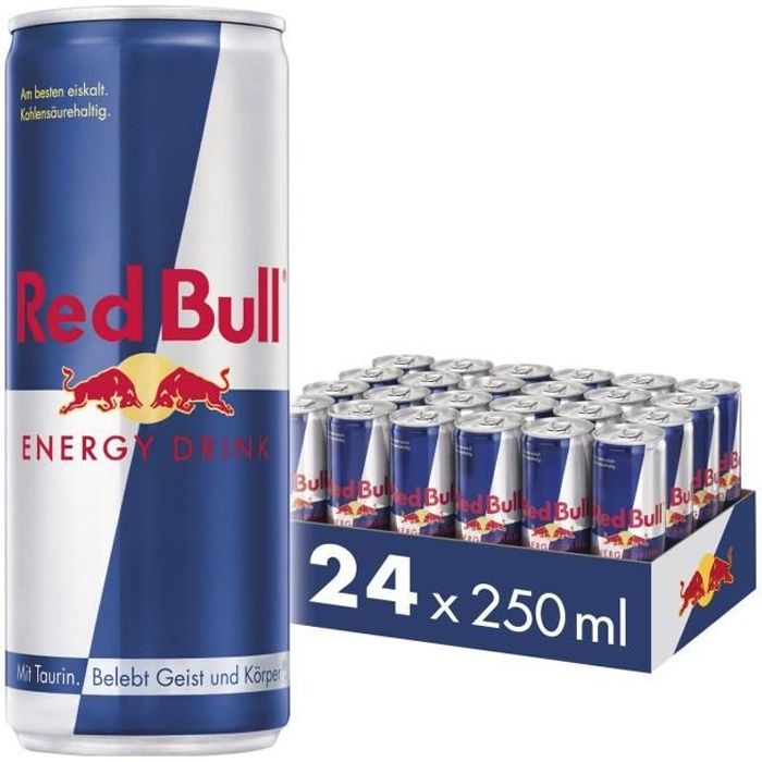 Energy drink Red Bull Pack de 24 canettes de 250 ml