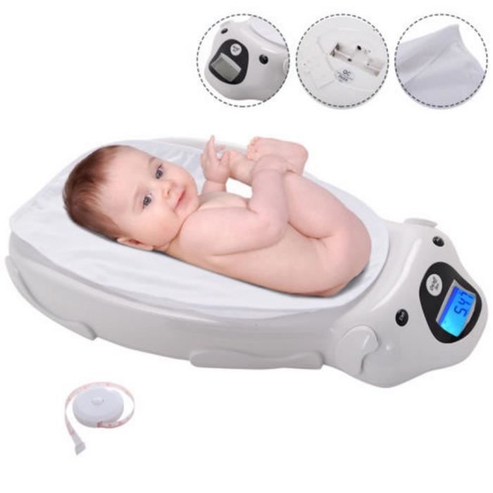 Pèse bébé Balance Electronique pese personne écran LCD Musical tapis confort jusqua 25kg Hightechnology