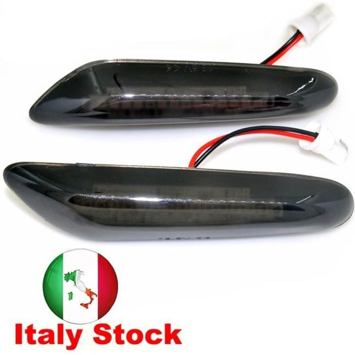 Marqueur Latéral LED Dynamique Clignotant Fumé Pour BMW E87 E88 E92 E93 X1 E84 X3 E83 X5 E53 E46 E36 E90 E91 E60 E61 E81 E82
