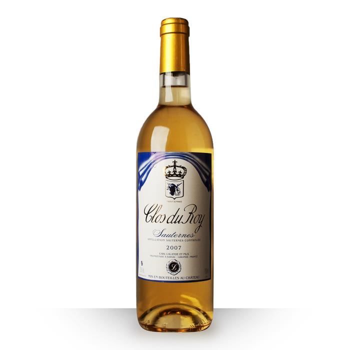 Clos du Roy Sauternes Blanc 2007 - 75cl