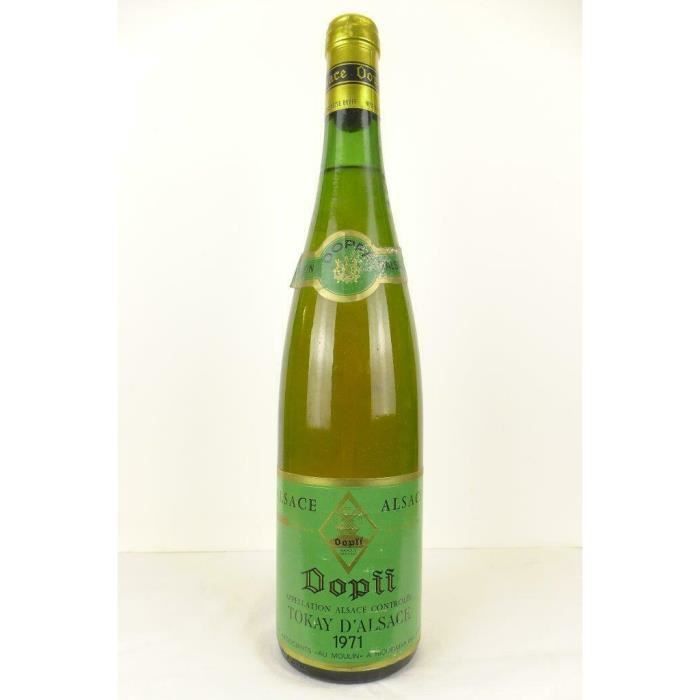 pinot gris dopff blanc 1971 - alsace