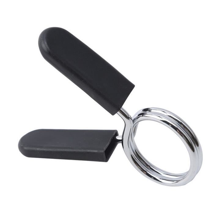 Barbell Lock 2 pièces 30mm haltère gymnastique barre de levage de poids haltère serrure pince ressort - Modèle: 25mm - HSJSZHA08904