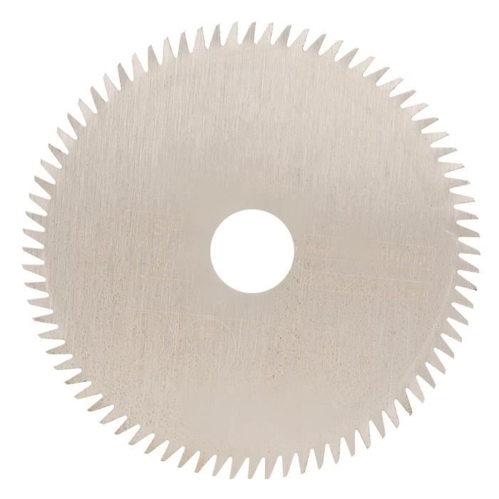 85 * 15 * 1.5mm dents de 80T Mini carbure cémenté lame de scie circulaire Machine à couper Accessoires outils