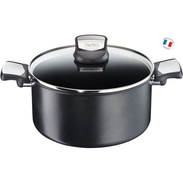 TEFAL EXPERTISE Faitout GV5 24 cm 5 L noir