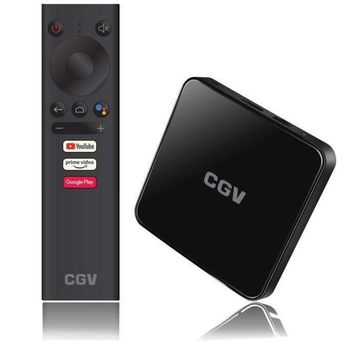 Box TV Android 4K modèle Exp@nd TV CGV