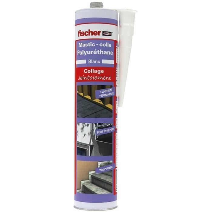 Mastic colle polyuréthane 300mL - blanc