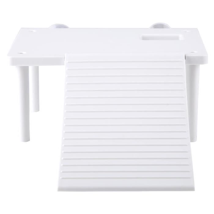 Hililand Plate-forme flottante pour reptiles Plate-forme flottante de tortue de reptiles avec ornement de réservoir d'aquarium de