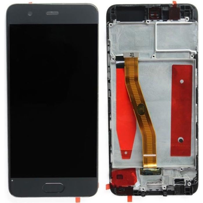 Ecran complet Huawei P10 Noir LCD + Vitre Tactile + Châssis