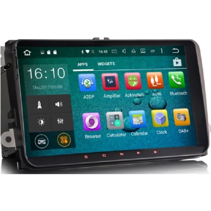 AUTORADIO GPS ANDROID CADDY/PASSAT / SAGITAR / GOLF / TIGUAN / TOURAN / JETTA / SKODA / SEAT / CC / POLO / GOLF 5 / GOLF 6 2006-2012