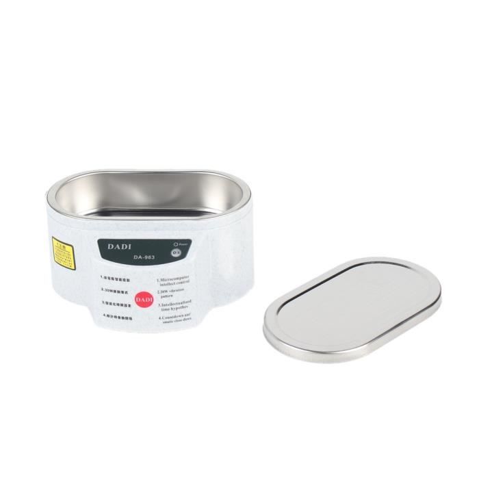 30w mini bain à ultrasons pour le nettoyage du tableau de verres à collier 963