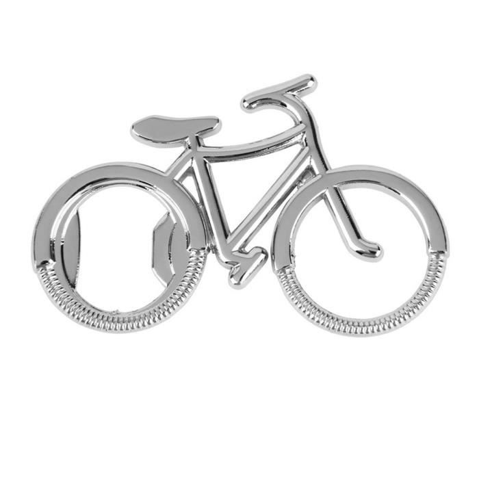 Bière métal de vélos Bike ouvre-bouteille anniversaire fête de mariage porte-clés cadeau-argent