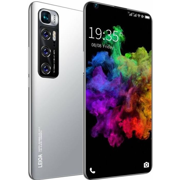 7,2 pouces M11pro Smartphone 12 + 512 Go grande mémoire faciale débloqué Android 10.0 système téléphone portable intelligent