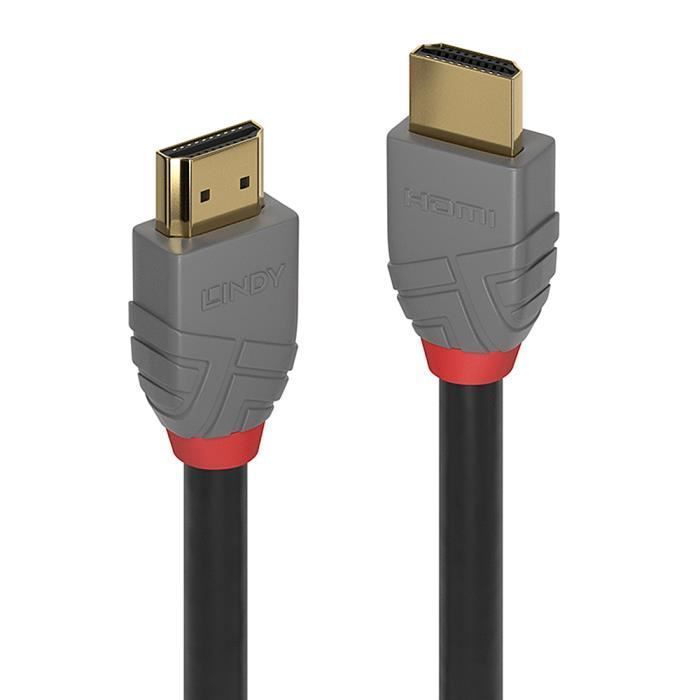 Lindy 36960, 0,3 m, HDMI Type A (Standard), HDMI Type A (Standard), 4096 x 2160 pixels, 18 Gbit-s, Noir