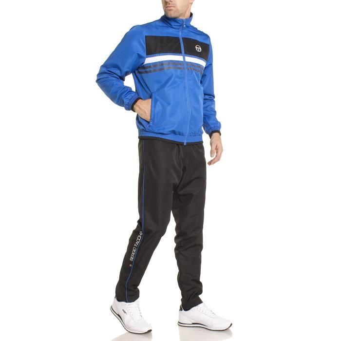 Survêtements haut et bas noir bleu royal ISHEN de marque