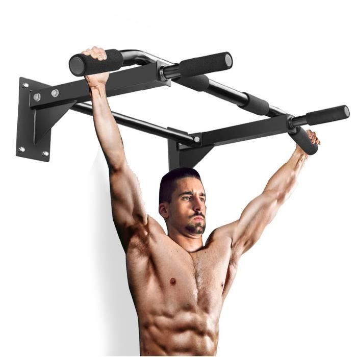 SINBIDE Barres de Traction Fixation Murale Barre de Fitness Multiple Musculation