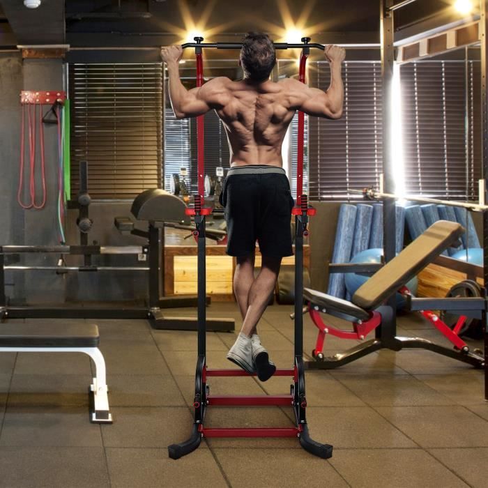 Barre de traction Station musculation Dips station - Pull up bar - Équipement de fitness en salle HB010 HB005 VGEBY -CYA