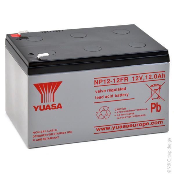 Batterie plomb AGM NP12-12FR 12V 12Ah YUASA - Batterie(s)