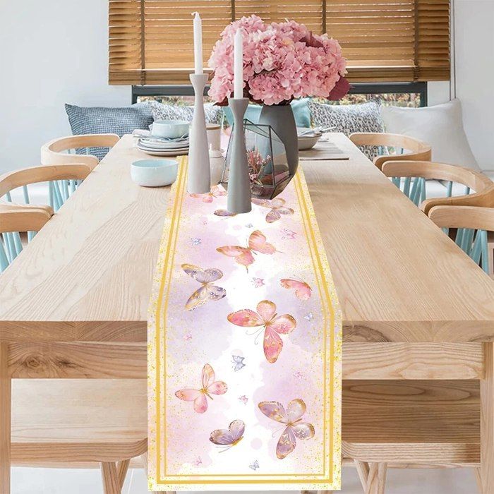 Chemin De Table En Lin Et Dentelle | Runner Collection