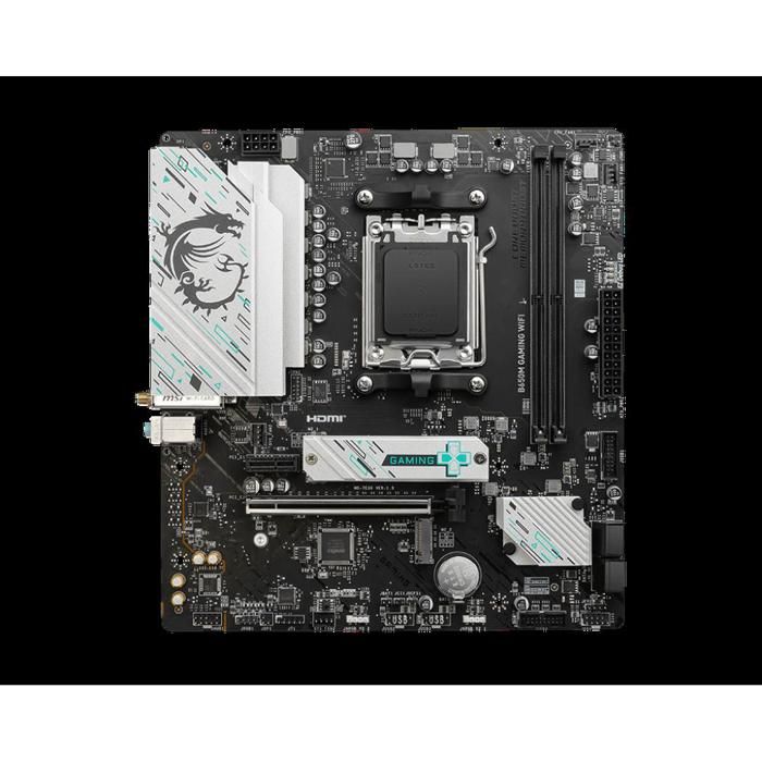 Carte mère MSI B650M GAMING WIFI AMD B650 Socket AM5 2xDDR5 SDRAM 128 Go Micro ATX - Msi