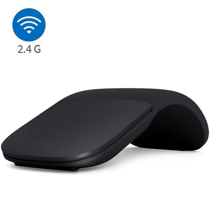 Souris Arc Pliables Sans Fil Souris Tactiles Bluetooth Pliables