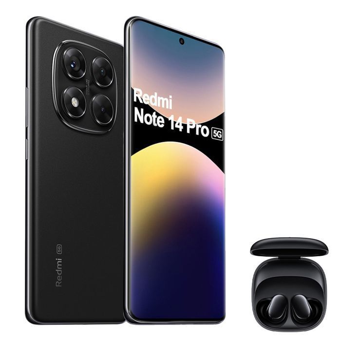 Xiaomi Redmi Note 14 Pro 5G 12 Go Avec Ecouteur sans fil - vue 2