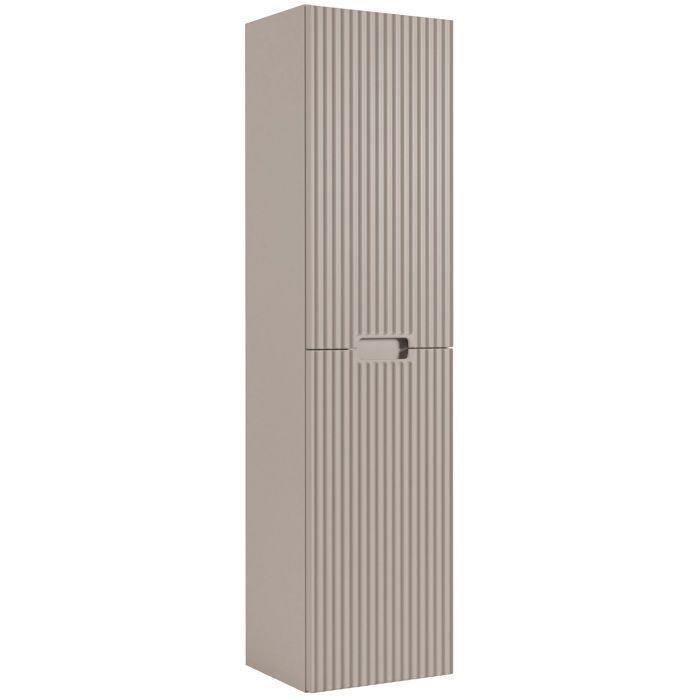 Meuble colonne de salle de bain suspendu VENA cachemire 36 x 136 cm Meuble colonne de salle de bain suspendu VENA cachemire 36 x 136 cm