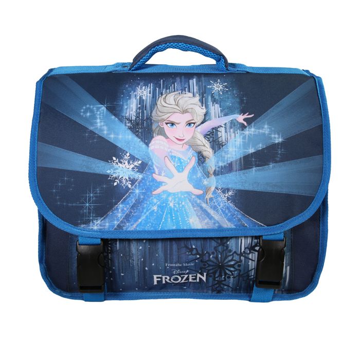 Bagtrotter - La Reine des Neiges - Frozen - Disney - Cartable 38cm - Bleu Marine - 2 Compartiments - 1 Poche Sous Rabat -... Bagtrotter - La Reine des Neiges - Frozen - Disney - Cartable 38cm - Bleu Marine - 2 Compartiments - 1 Poche Sous Rabat -...