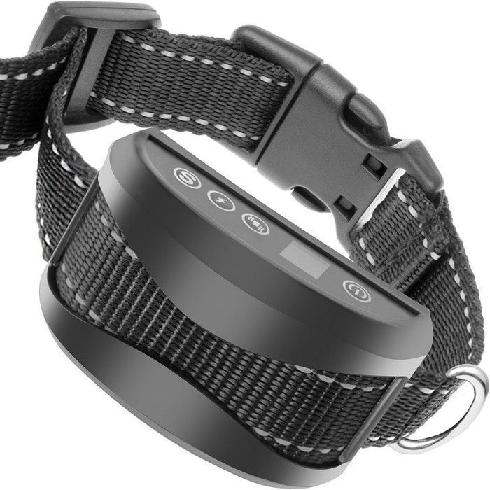 Meilleurs prix pour Collier Anti-aboiement - Chien - Rechargeable - 3 Modes - IP65 - Sangle Réfléchissante