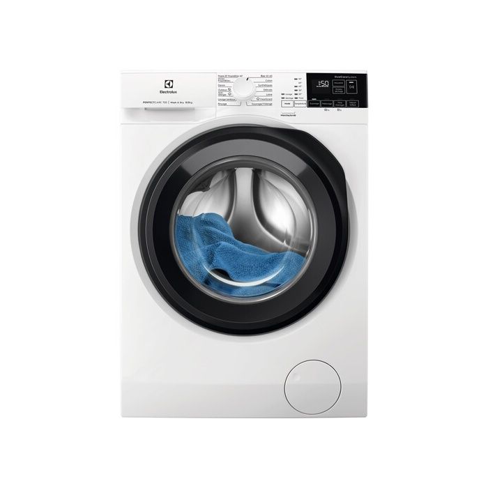Avec le lave linge sechant 700 SteamCare lavez et sechez vos lainages sans aucun risque de retrecissement. Evitez un cycle de lavage complet grace au cycle vapeur rapide et efficace en economisant jusqu''a 96 % d''eau. - vue 2