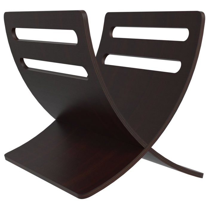 Porte-revue en bois - GKO - Marron - Contreplaqué de peuplier - 29 5x29 5x26 5 cm - 45 5x30x22 5 cm - Épaisseur 1 cm