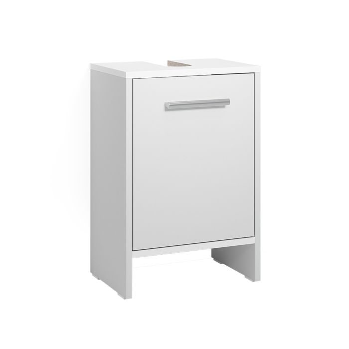 Meuble vasque simple Karli 38.2x57cm avec la porte Blanc Vicco 59618 Meuble vasque simple Karli 38.2x57cm avec la porte Blanc Vicco 59618