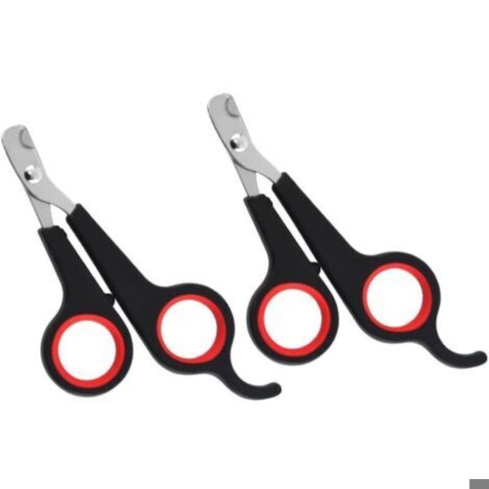 Ciseaux à Ongles Oiseaux 2 PCS Coupe-Ongles pour Chat Coupe-Griffes Professionnel Tondeuse à Griffes Animaux pour Petits Animaux Ch
