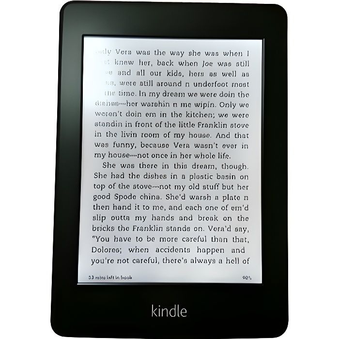 Liseuse Kindle Paperwhite (10ème Génération) WiFi 4G 32 Go 6 pouces Noir