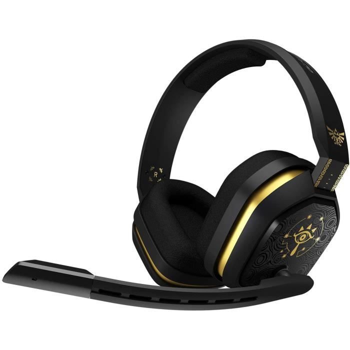 Casque Gamer ASTRO Gaming A10, Edition The Legend of Zelda, Léger et Résistant, Dolby ATMOS