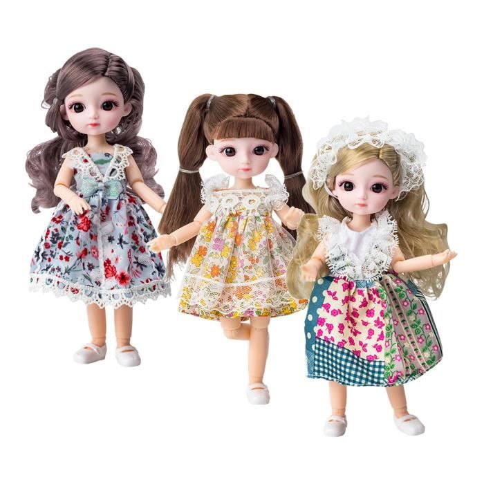 Mini Poupée BJD SISON BENNE 1/8 Avec Tenue – Cadeau Enfant Fille