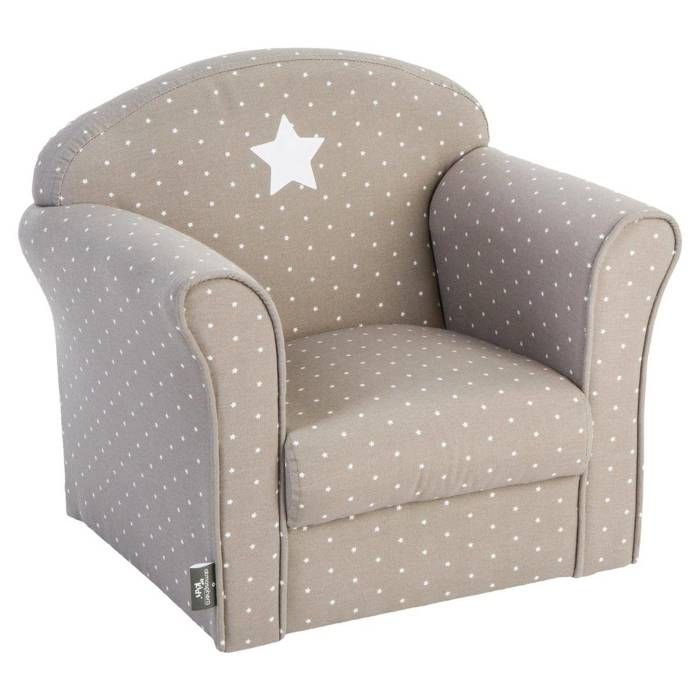 Fauteuil enfant Classique gris taupe - Atmosphera Créateur dintérieur Fauteuil enfant Classique gris taupe - Atmosphera Créateur dintérieur