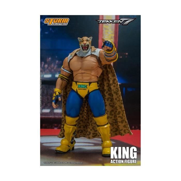 Figurine 1/12 King 18 cm - Storm Collectibles - Tekken 7 - Adulte - Blanc - Intérieur
