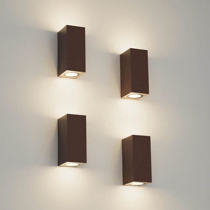 Ip65 Rouille Applique Murale Rouille Exterieur Interieur - Z424 - Étanche IP65 ...