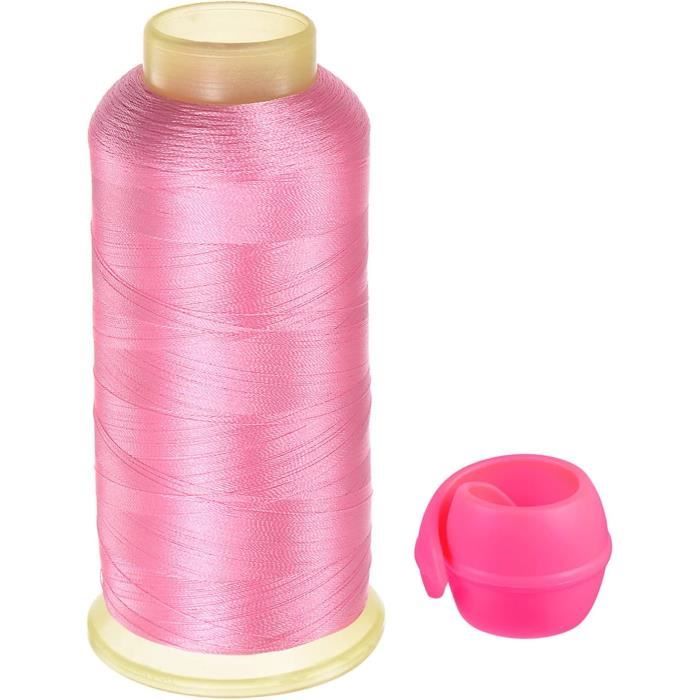 NPYQ Boîte Fil Transparente Mallette Rangement 42 Bobines Organisateurs Fil À Coudre Pour Petites Grandes Bobines Fil Accessoire Rangement Couture