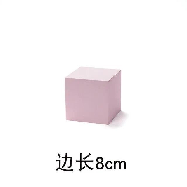 Filet à Vent,INS-Cube géométrique en mousse pour photographie