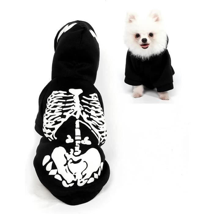 Costume Noël Pour Animaux De Compagnie - Vêtements D'Hiver à Capuche