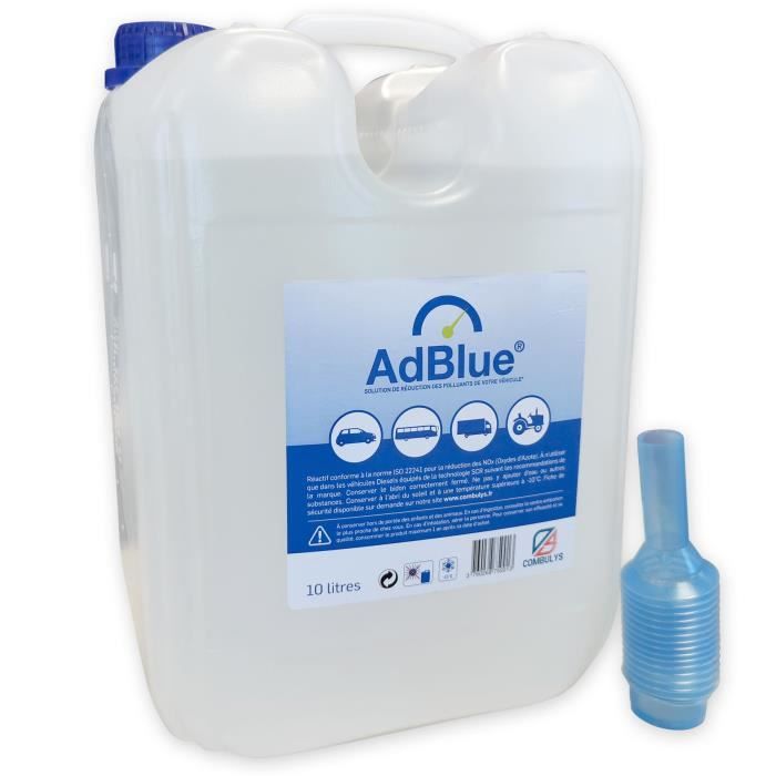 AdBlue SMB,10 LITRES AVEC BEC VERSEUR, AD Blue / GPNox