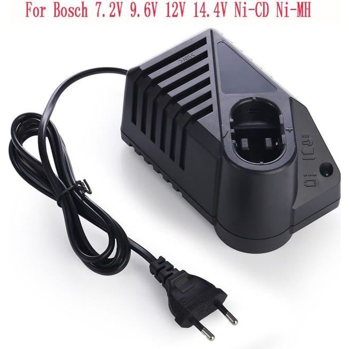 Chargeurs pour Outil électroportatif Powery Chargeur pour visseuse à Chocs Bosch GSR 14,4 V-LI séries 14,4V-18V 