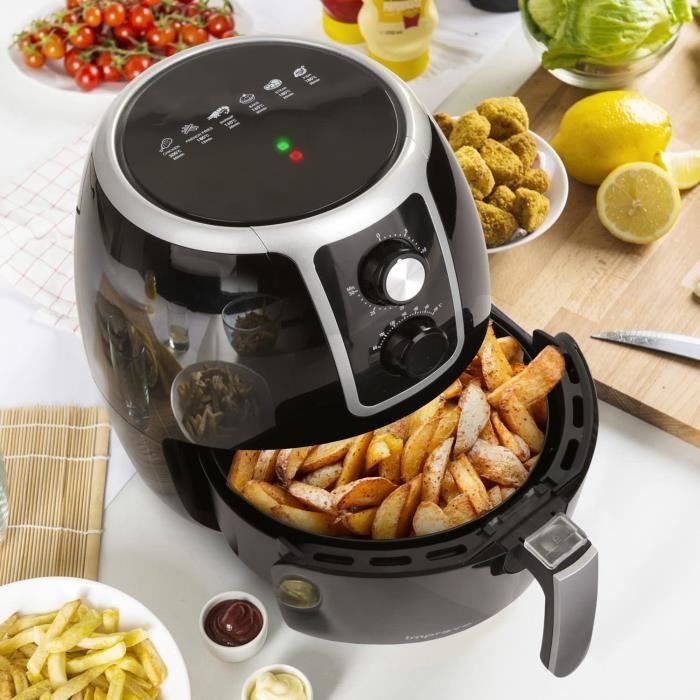 Friteuse À Air Chaud Sans Huile De 4,5 L, 1350 W, Petit Four Sain Avec